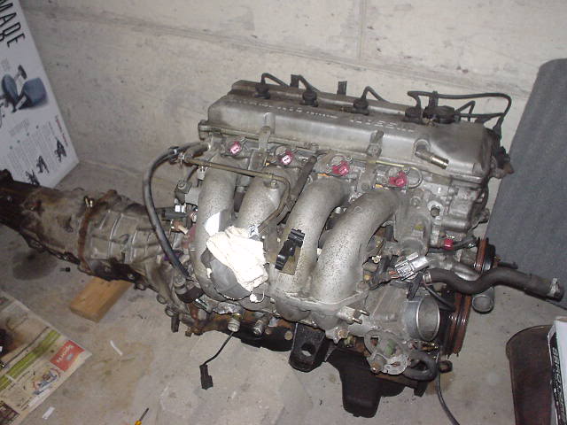 240sx KA24DE engine & transmission for sale, runs strong.